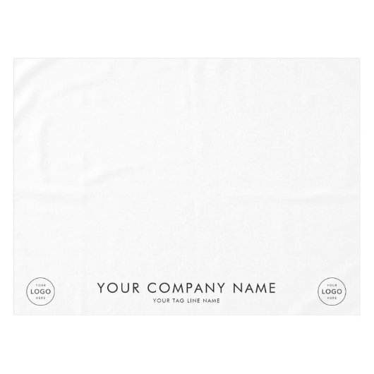 Custom Logo Company Business Promo Trade Show Tafelkleed (Voorkant (Horizontaal))