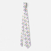 Custom Logo Company Logo Uw zakelijke Stropdas (Achterkant)