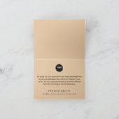 Custom Logo Corporate Business Company Bedankkaart (Binnen)