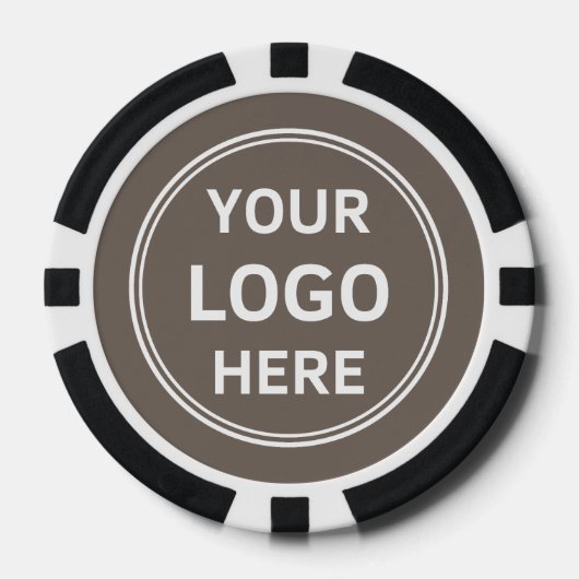 Custom Logo Corporate Business Promotional Poker Chips (Voorkant)