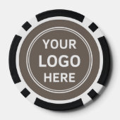Custom Logo Corporate Business Promotional Poker Chips (Achterkant)