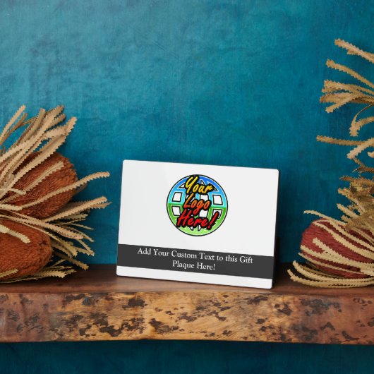 Custom Logo Corporate Cadeau Fotoplaat (Zijkant)