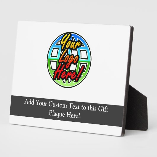 Custom Logo Corporate Cadeau Fotoplaat (Zijkant)