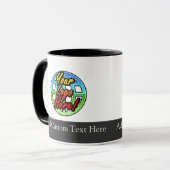 Custom Logo Corporate Cadeau Mok (Voorkant links)