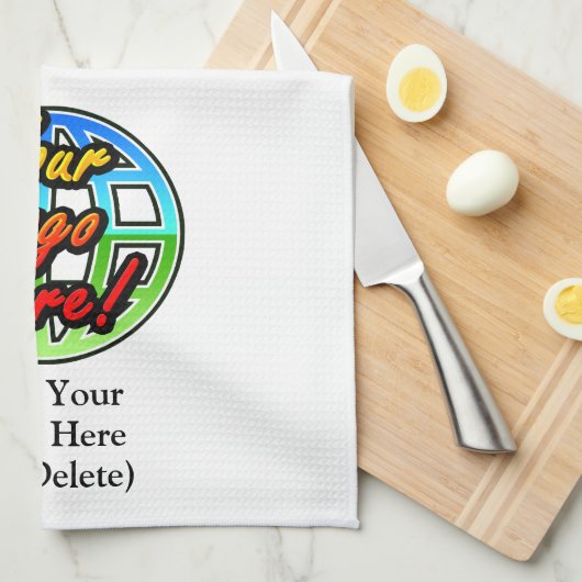 Custom Logo Corporate Cadeau Theedoek (Quarter Fold)