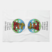 Custom Logo Corporate Cadeau Theedoek (Horizontaal)