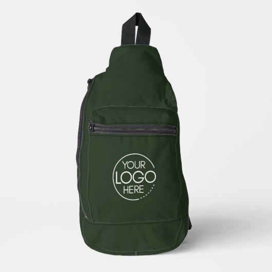 Custom Logo Crossbody Sling Bag (Voorkant)