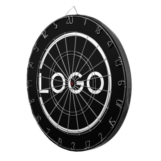 Custom Logo Dartbord (Voorkant Rechts)