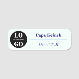 Custom Logo Dental Staff Magnetic  Naamplaatje