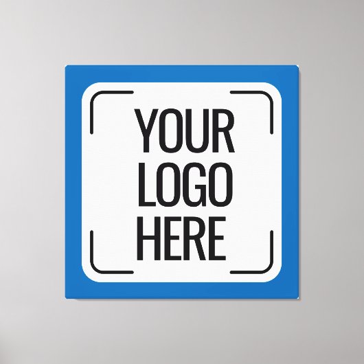 Custom Logo Design, Company Logo, Team Logo, Perso Canvas Afdruk (Voorkant)