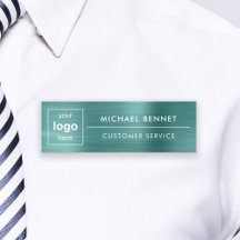 Custom Logo Emerald Green Professional Business