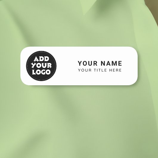 Custom Logo Employee Staff Name Tag