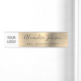 Custom Logo Executive Gold Professional Deurbordje