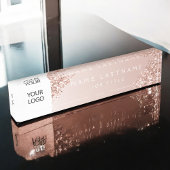 Custom Logo Executive Roos Gold Professional Naambordje