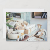 Custom Logo Foto Business Company Notitiekaartje (Achterkant)