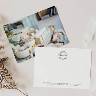 Custom Logo Foto Business Company Notitiekaartje