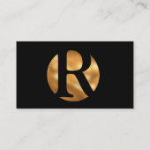 Custom Logo Gold Visitekaartje (Achterkant)