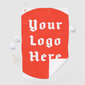 Custom Logo Golf Bag Badge Retro Tournament Swag Golfhanddoek (Insitu)