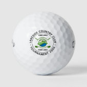 Custom Logo Golf Club Memorial Tournament Golfballen (Voorkant)