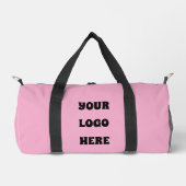 Custom Logo Gym Bag | Personalize with Your Brand Plunjezak (Voorkant)
