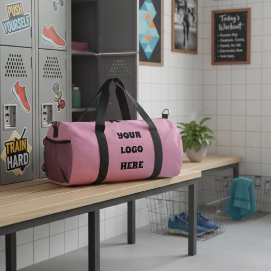 Custom Logo Gym Bag | Personalize with Your Brand Plunjezak