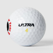 Custom logo Happy New Year 2025 golfballen (Logo)