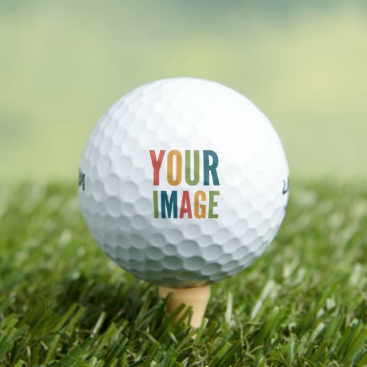 Custom Logo Here | Add Your Own Design Golfballen (Insitu Shirt)