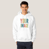 Custom Logo Here | Add Your Own Design Hoodie (Voorkant volledig)