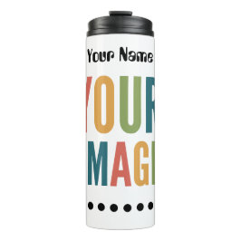 Custom Logo Here | Add Your Own Design Thermosbeker