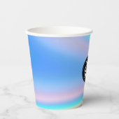 Custom Logo Holographic Crafts Party Papieren Bekers (Voorkant)