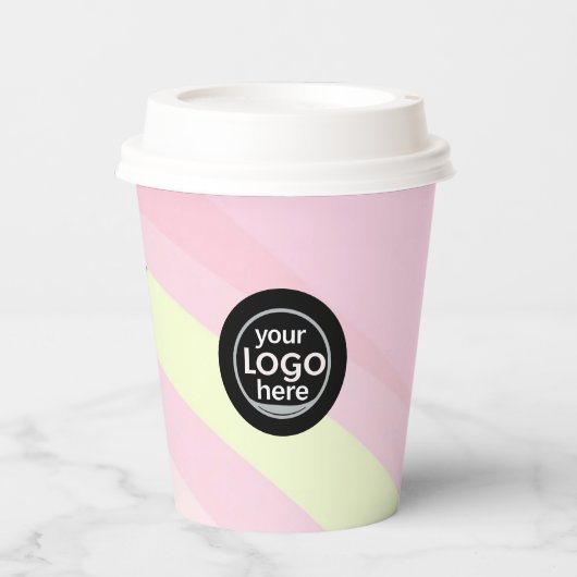 Custom Logo Ice Cream Paper Cup - Sweet Design Papieren Bekers (Voorkant)