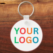 Custom Logo Keychain for Business Branding (Voorkant)