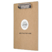 Custom Logo Kraft Hoesje Klembord (Links)