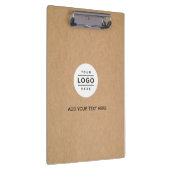 Custom Logo Kraft Hoesje Klembord (Rechts)