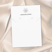 Custom Logo Modern Minimalist Simple Display Card Visitekaartje