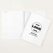Custom Logo Monogram Business Planner 2026 – Wit (Display)