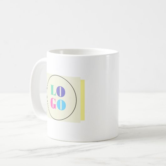 Custom Logo Mug   Koffiemok (Voorkant links)