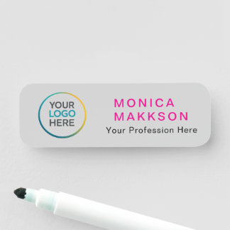 Custom  Logo Name Tag