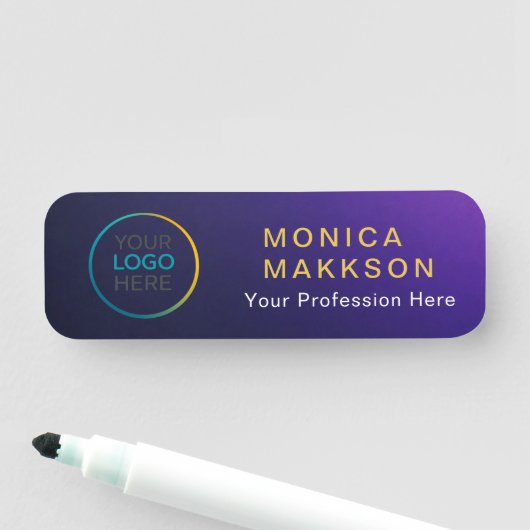 Custom  Logo Name Tag (In situ)