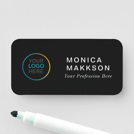 Custom  Logo Name Tag (In situ)