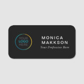 Custom  Logo Name Tag (Voorkant)