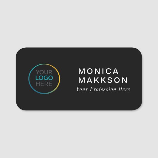 Custom  Logo Name Tag (Voorkant)