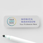 Custom  Logo Name Tag (In situ)