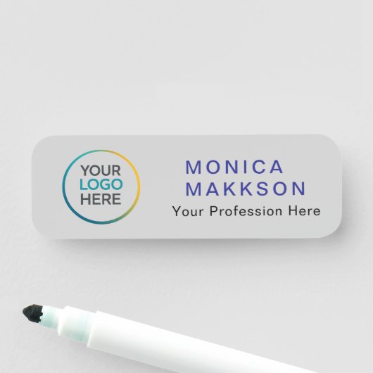 Custom  Logo Name Tag (In situ)