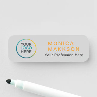 Custom  Logo Name Tag