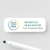 Custom  Logo Name Tag (In situ)