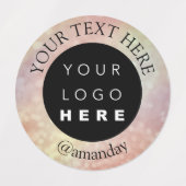 Custom Logo Online Winkelen Mode Boutique New Labels (Design 1)