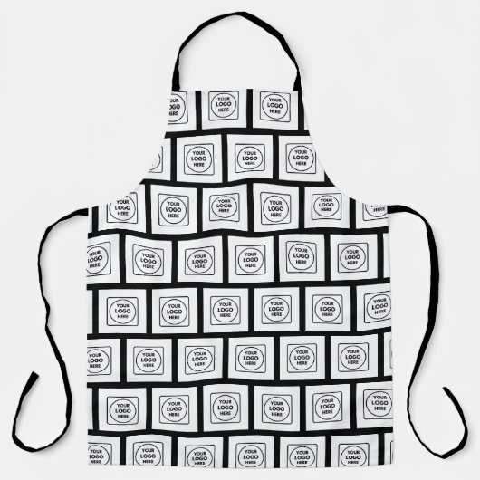 Custom Logo or Image Repeating Pattern Design Schort (Voorkant)