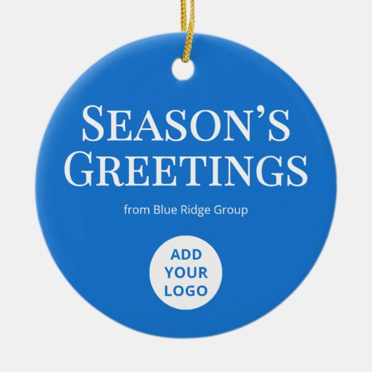 Custom Logo Ornament for Companies (Voorkant)