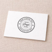 Custom Logo Personalized Business Branding Seal Bedankkaart